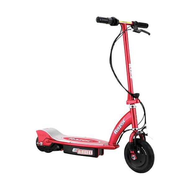 Razor E100 Electric Scooter Red 