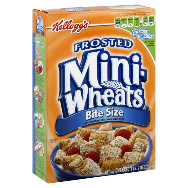 Kellogg's Frosted Cereal, Bite Size, 18 oz (1 lb 2 oz) 510 g | Shop ...