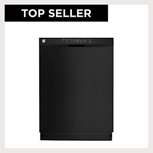 Kenmore 24” Built-In Dishwasher w/ PowerWave™ Spray Arm – Black