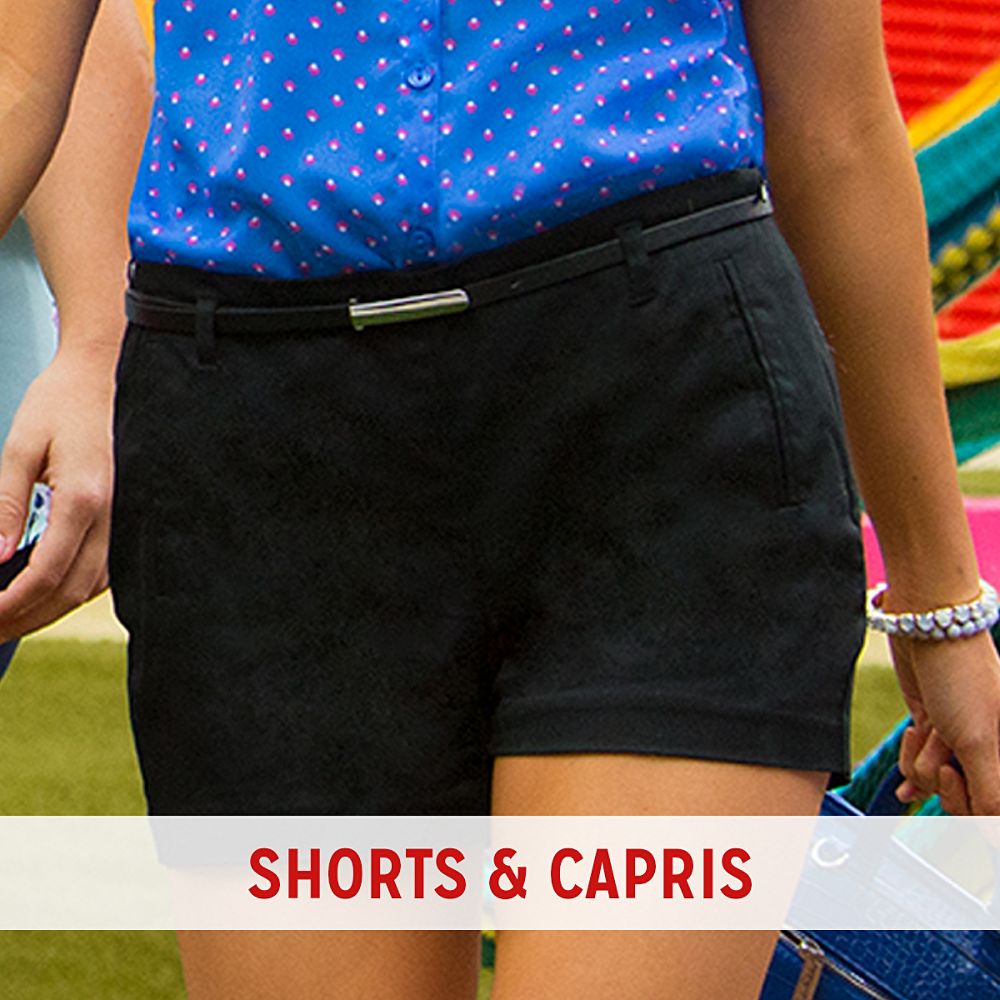 capris shorts womens