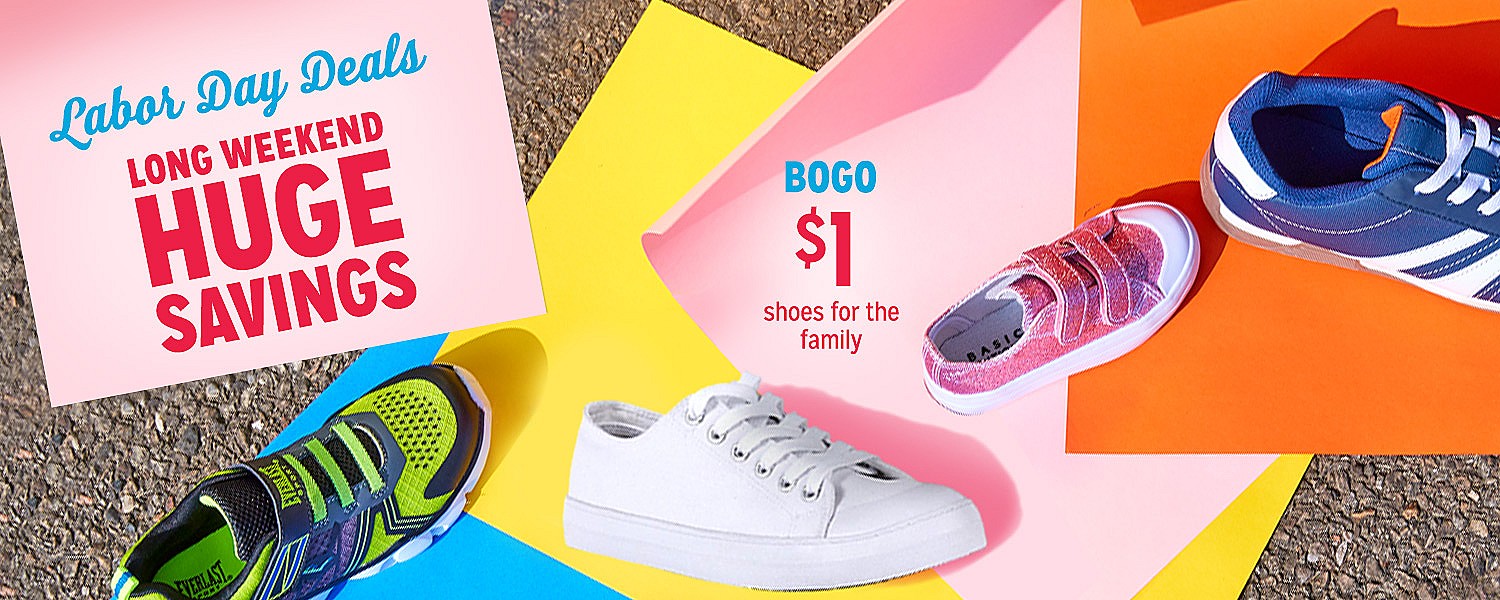 BOGO $1 shoes