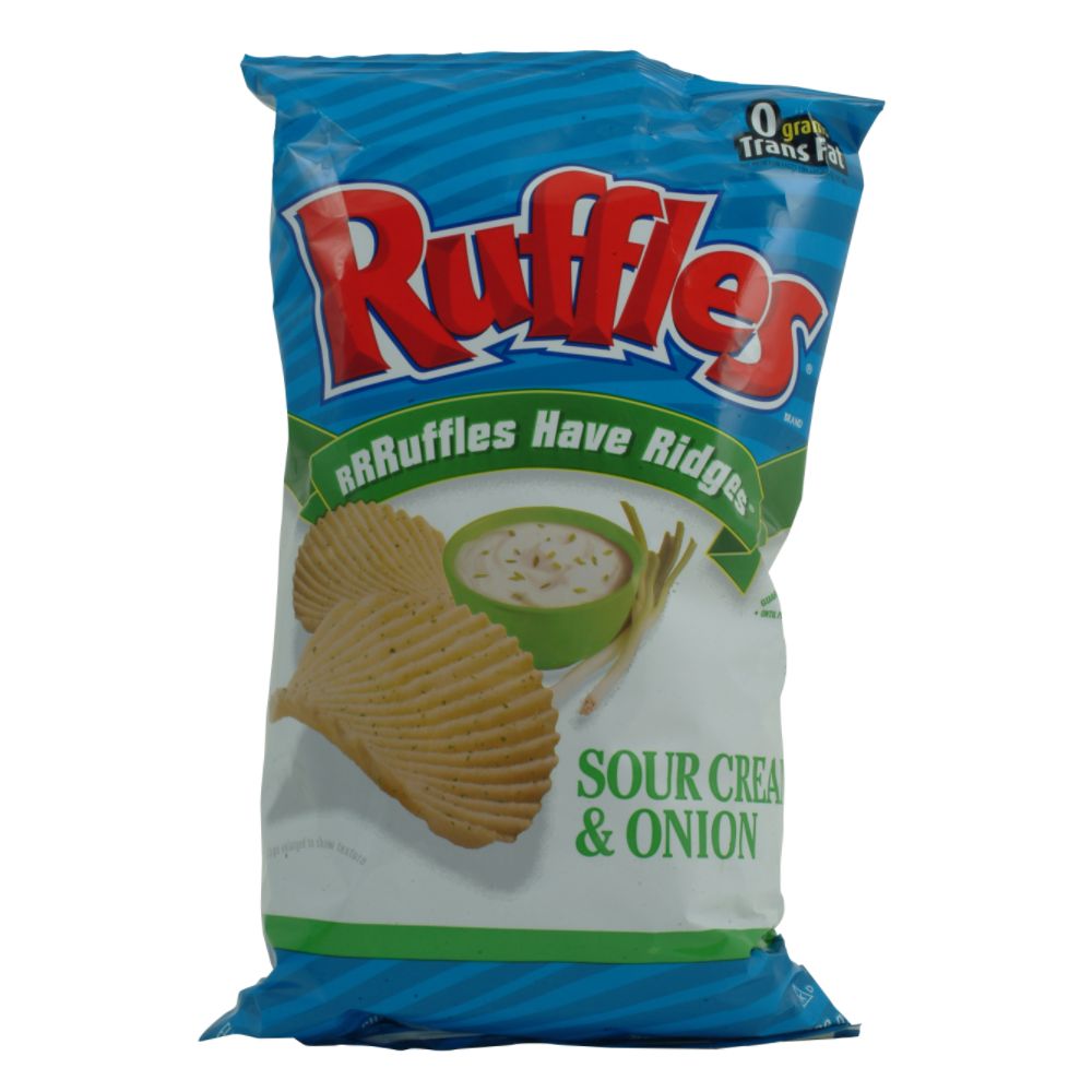 Ruffles Potato Chips Sour Cream & Onion | Shop Your Way: Online ...