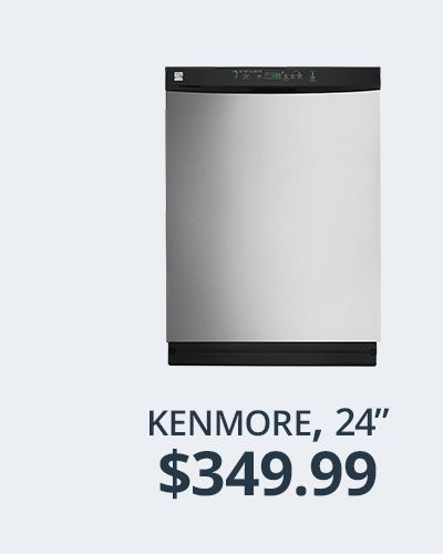 Kenmore Dishwasher; $349.99