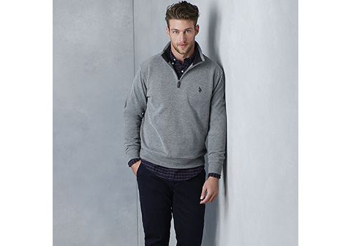 quarter zip sweater business casual