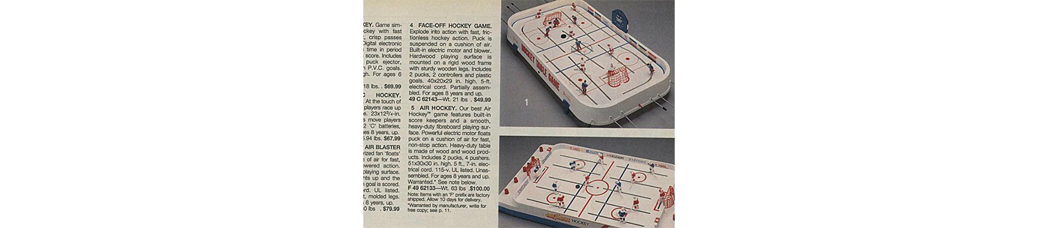 Wish Book Then Now Game Room Essentials Sears