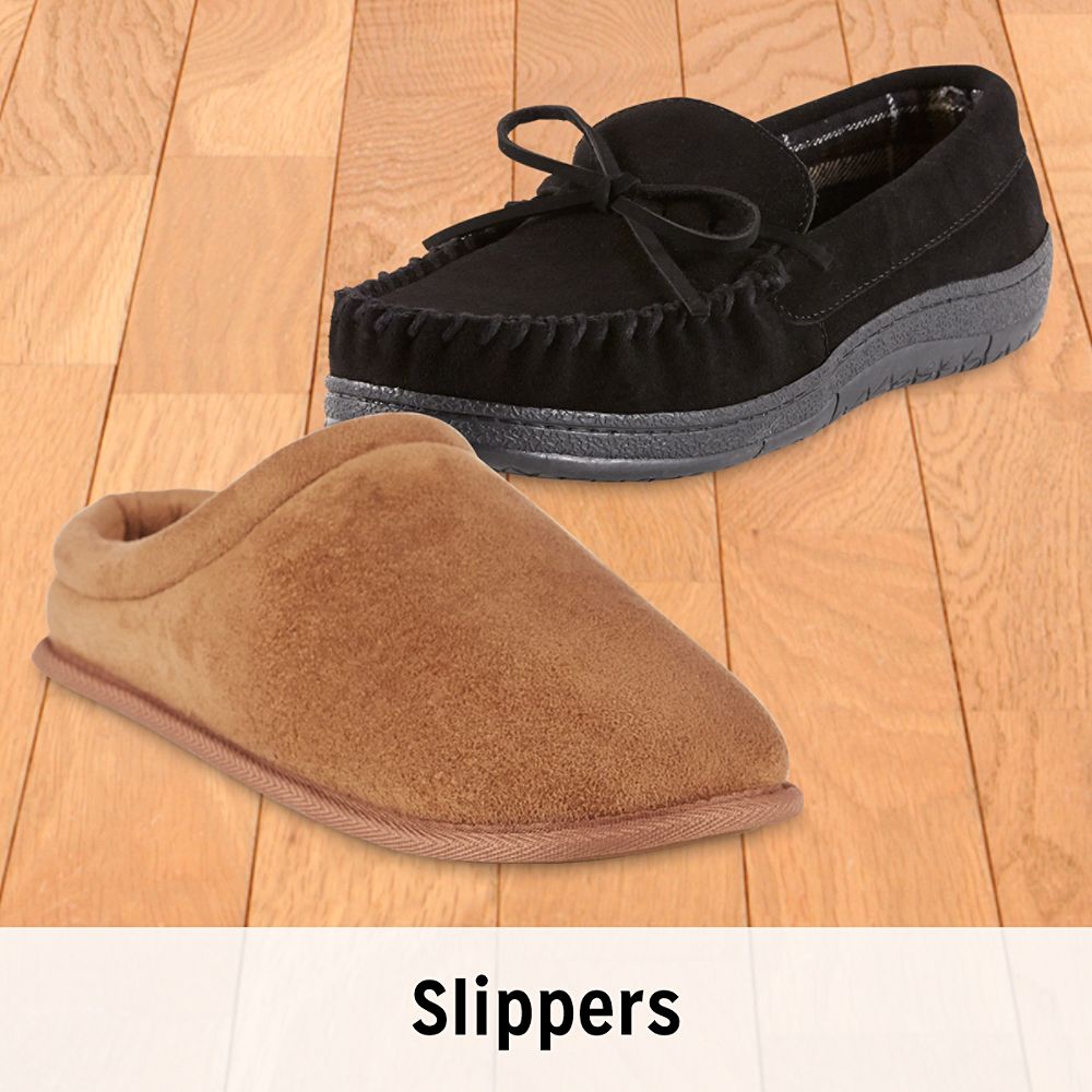 sears mens slippers