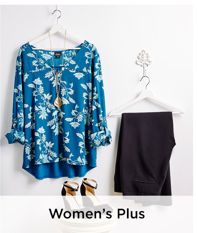 sears plus size clothing clearance