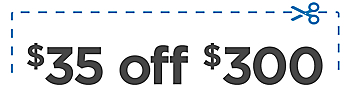 $35 off $300 sitewide 