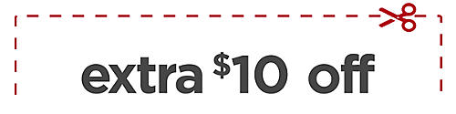 extra $10 off $100