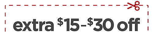extra $15- $30 off Outdoor Living