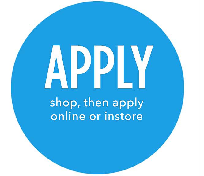 Apply | shop, then apply online or instore