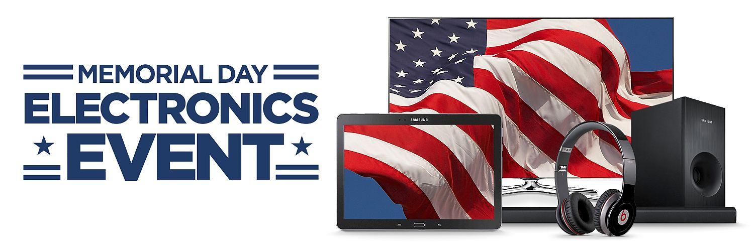 Consumer Electronics Memorial Day Event Sears