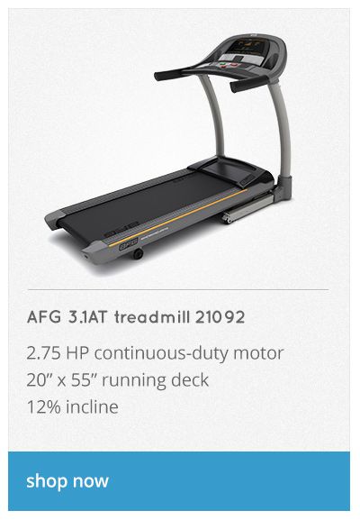 afg 3.1 at treadmill
