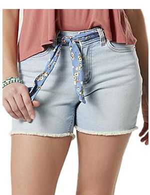 Roebuck & Co. Women's Frayed Jean Shorts