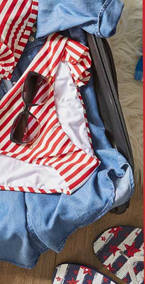 Up to 30% off summer fashions