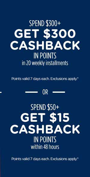 Up to 30% off summer fashions